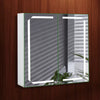 Illuminated LED Bathroom Mirror Cabinet Demister/Sensor/Bluetooth/Clock IP44