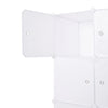 10 Cube Wardrobe Portable Interlocking Plastic Modular Closet Organiser Cabinet