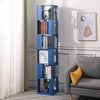 190cm Rotating Bookcase, Freestanding Bookshelf for Living Room, Corner Bookcase