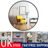 Large Round Wall Mirror Bathroom Bedroom Makeup Dressing Mirror 40/50/60cm