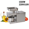Auto Oil Press Machine Stainless Steel Cold Hot Oil Extraction Expeller Presser