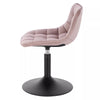 1/2/4x Adjustable Breakfast Bar Stool Gas Lift Swivel Velvet Padded Barstool Pub