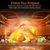 LCD DIGITAL AIR FRYER COOKER OVENS LOW FAT HEALTHY OIL FREE FRYING KITCHEN 6L AT