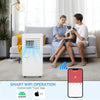 9000BTU Portable Air Conditioner Mobile Unit with Remote Control WIFI 24H Timer