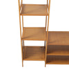 Heavy Duty Bamboo Clothes Rail Rack Garment Hanging Stand Corner Open Wardrobe