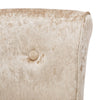 Velvet Upholstered Vanity Stool Backrest Stool Dressing Table Chair Makeup Room