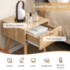 Wooden Bedside Table Cabinet w/ Drawer Nightstand Furniture Storage Side Table
