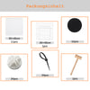 Pet Playpen Fence DIY Playpen Puppy Dog Cat Animal Cage Exercise Metal PP Indoor