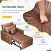 Convertible Sofa Bed 3-in-1 Pull out Arm Chair Folding Recliner Sleeper