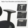 Office Chair Reclinable Swivel Armrest Headrest Adjustable W/Footrest Two Color