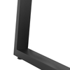 2x Industrial Steel Table Legs Stand Feet Trapezium X Square Shape Frame 2024