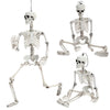 3/5ft Posable Halloween Hanging Human Skeleton Haunted House Party Prop Spooky