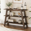 105cm Entryway Console Table, 3-Tier Wooden Narrow Sofa Table for Living Room