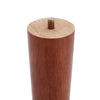 4x Wooden Furniture Round Tapered Feet Legs For Bed Stools Sofa Chair Cabinet UK