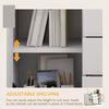 Modern Storage Cabinet Freestanding Cupboard Dresser with 3 Drawers