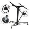 16FT Lift/Lifter Tool Drywall Hoist Heavy Duty Plaster Board Sheet w/ Wheels