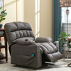 Electric Riser Lounge Recliner Chair Fabric Massage Heat Armchair Single Sofa