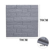 6 Pieces 3D Wall Panel Decorative Wall Tiles Cladding Wallpaper Waterproof Sheet