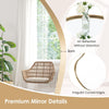 Irregular Wall Mirror Metal Frame Asymmetrical Mirror Decorative Vanity Mirror