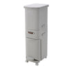 Kitchen Trash Can Recycling Pedal Dustbin Rubbish Waste Bin Recycle Garbage Can