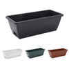 Galvanised Raised Bed Garden Outdoor Elevated Planter Box, Oval/L Shape/Ladder
