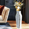 Shiny Tall Floor Vase Sparkly Crushed Diamond Glitter Flower Pot Floor Vase Deco