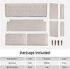 Velvet Sofa with 2 Pillows 2/3 Seater Modern Couch Love Seat Settee Home Office