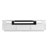 Modern 70 inch TV Stand Media Console Table Cabinet w/ Storage Drawer LED Light