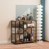 Microwave Stand Retro Kitchen Baker’s Rack Industrial Utility Storage Rack