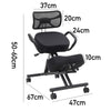 Ergonomics Office Chair Stool Back Support Adjustable Seat