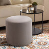 Sofa Side End Table with Stool Nested Pouffe Footstool Chair Round Coffee Table
