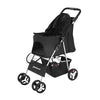 Pet Stroller Dog Cat Pushchair Folding Pet Stroller Travel Cart Jogging Carrier
