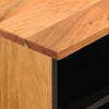 Iiaky TV Cabinet 80x33x46 Solid Wood Acacia,Television Stand for Living I2M0