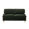Dusk Hampshire Dark Olive Green Matte Velvet 2 Seater Sofa RRP £999