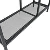 Tall Industrial Storage Shelf Bookcase Bookshelves FloorStanding Display Rack UK