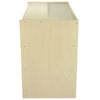 Retail Counter Maple Display Shop Storage Glass Jewellery Showcase Cabinet Desk