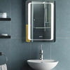 Illuminated LED Bathroom Mirror Cabinet Demister/Sensor/Bluetooth/Clock IP44