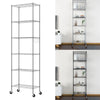 6 Tier Wire Shelving Rack Metal Storage Shelf Unit Stand Kitchen Office Garage