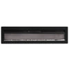 Slim Electric Fireplace In-Wall Recessed Mount Insert Fire 9 Flame Colors Heater