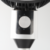 9" Air Circulator Fan 3 Speed 90° Oscillation Pedestal Fan For Home Office Use