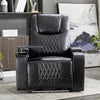 Electric Pu Leather Recliner Chair W/ USB Charge Port Sofa Gaming Home Armchair
