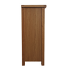 Oak Mini Sideboard Cupboard – Oakcroft Rustic Small Storage Unit Assembled