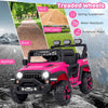 Kids Battery Powered Car Toy 12V Electric Ride on Car Truck-Pink