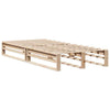 Bed Frame 75x190 Small Solid Wood Pine O3K2
