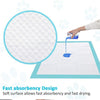 50-200X Dog Training Mat Toilet Pads PET Puppy Indoor Potty Pad 60x90CM 60x45CM