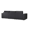 Dusk Brooklyn Ink Velvet 3 Seater Sofa RRP l