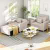 Convertible Sofa Bed 3-in-1 Pull out Arm Chair Folding Recliner Sleeper