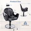Hydraulic Pump Shampoo Chair Reclining Salon Chair w/Adjustable Height
