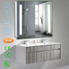 Demister LED Bathroom Mirror Cabinet Lamp + 240V Shaver Toothbrush Socket Sensor