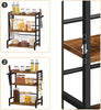Spice Racks Countertop Organiser Shelf Kitchen Storage Rack Space Saving